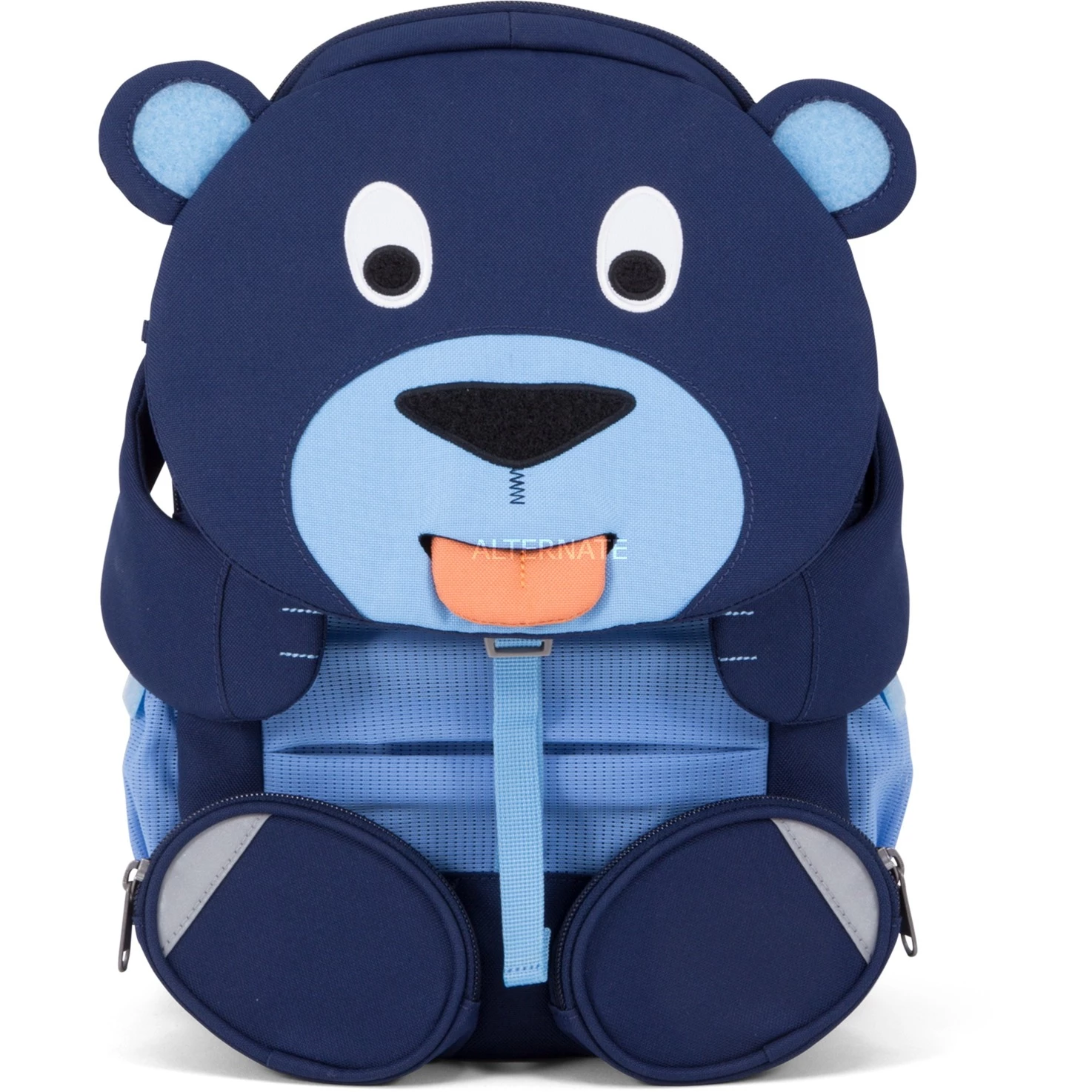 Kinderrucksäcke Affenzahn Großer Freund Bär, Rucksack (blau/hellblau) 2 Kinderrucksäcke Affenzahn Großer Freund Bär, Rucksack (blau/hellblau) – Bild 2