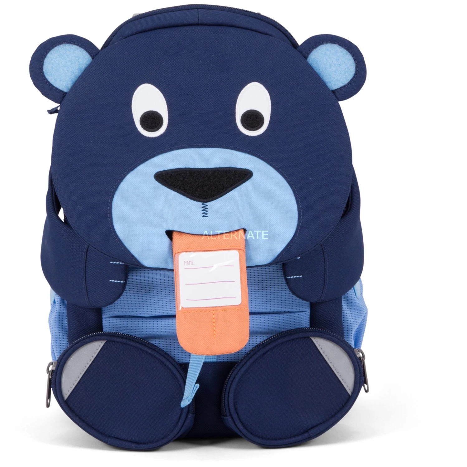Kinderrucksäcke Affenzahn Großer Freund Bär, Rucksack (blau/hellblau) 3 Kinderrucksäcke Affenzahn Großer Freund Bär, Rucksack (blau/hellblau) – Bild 3