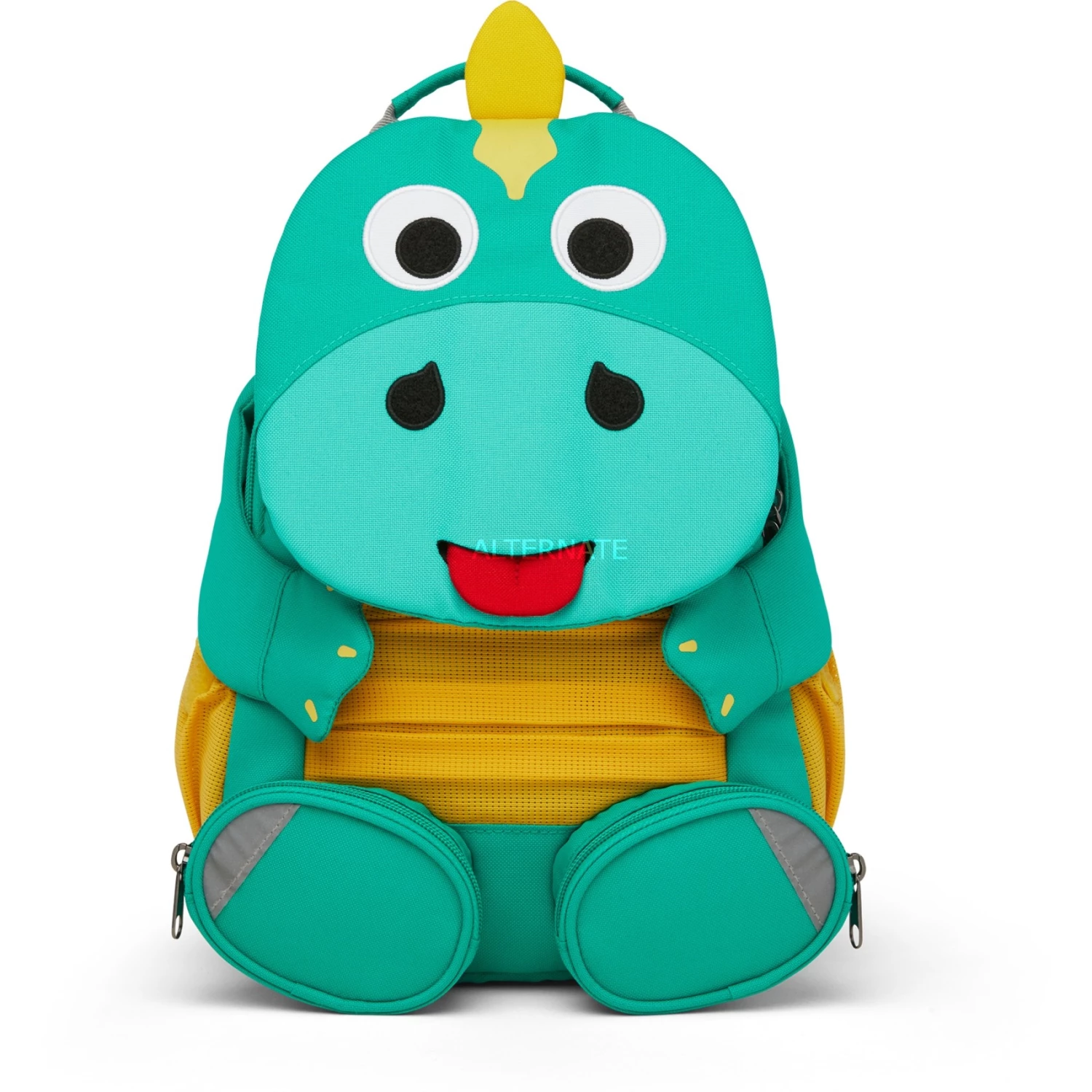 Kinderrucksäcke Affenzahn Großer Freund Dinosaurier, Rucksack (türkis/gelb) 2 Kinderrucksäcke Affenzahn Großer Freund Dinosaurier, Rucksack (türkis/gelb) – Bild 2