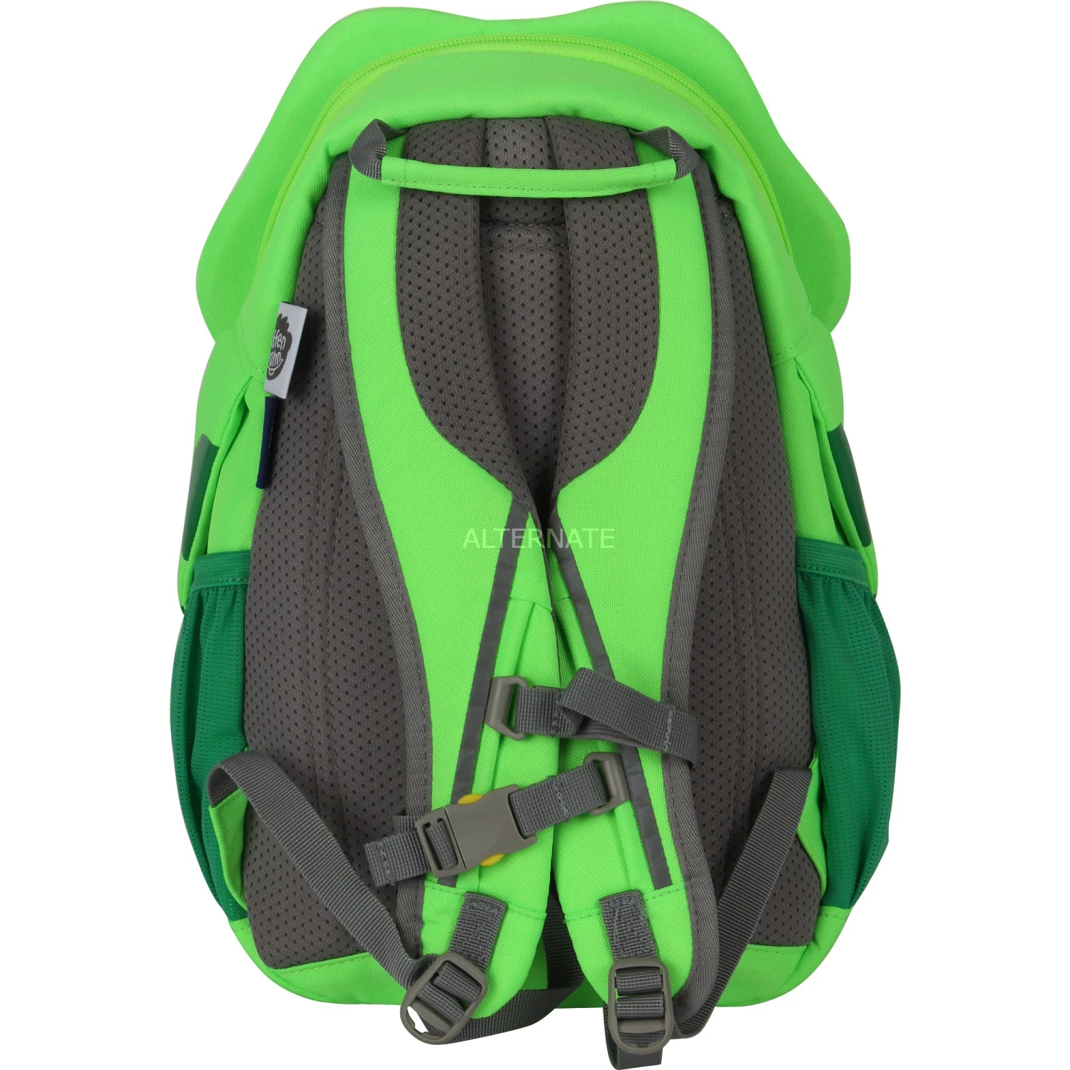 Kinderrucksäcke Affenzahn Großer Freund Frosch Neon, Rucksack (grün/hellgrün) 4 Kinderrucksäcke Affenzahn Großer Freund Frosch Neon, Rucksack (grün/hellgrün) – Bild 4