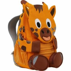 Kinderrucksäcke Affenzahn Großer Freund Giraffe, Rucksack (orange/braun)
