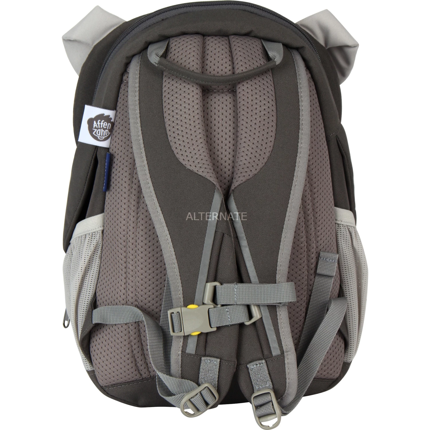 Kinderrucksäcke Affenzahn Großer Freund Hund, Rucksack (grau/hellgrau) 4 Kinderrucksäcke Affenzahn Großer Freund Hund, Rucksack (grau/hellgrau) – Bild 4