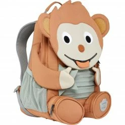 Kinderrucksäcke Affenzahn Großer Freund Mini A Ture Affenzahn, Rucksack (braun, Mit Mini A Ture-Stern)