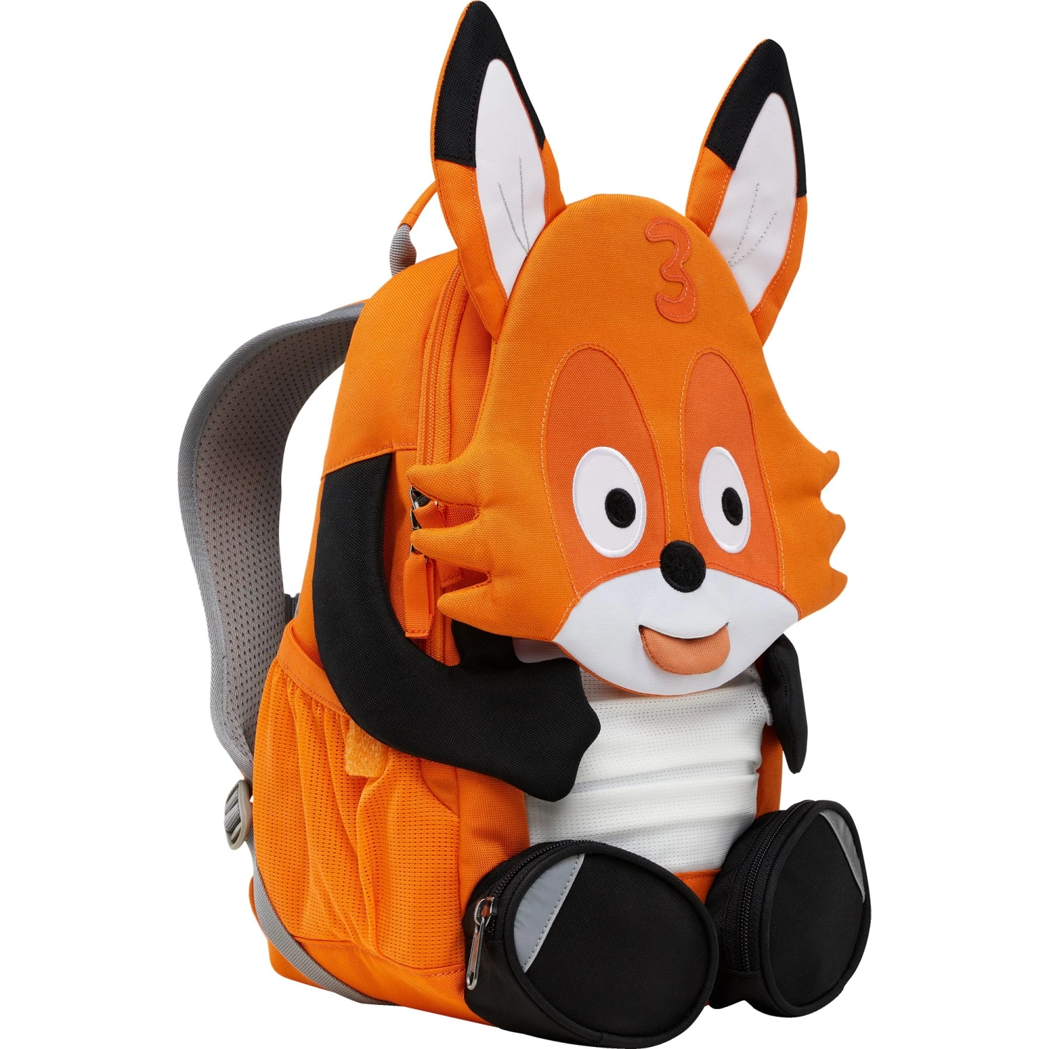 Kinderrucksäcke Affenzahn Großer Freund Tonie Fuchs, Rucksack (orange/schwarz) 1 Kinderrucksäcke Affenzahn Großer Freund Tonie Fuchs, Rucksack (orange/schwarz)