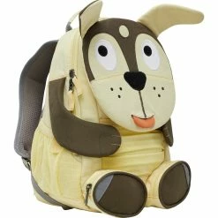 Kinderrucksäcke Affenzahn Großer Freund Tonie Hund, Rucksack (hellbraun/braun)