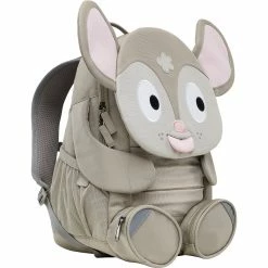 Kinderrucksäcke Affenzahn Großer Freund Tonie Maus, Rucksack (grau/pink)