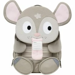Kinderrucksäcke Affenzahn Großer Freund Tonie Maus, Rucksack (grau/pink) -Outdoor-Spielzeug Verkäufe Affenzahn Gro er Freund Tonie Maus Rucksack@@1866624 2