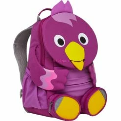 Kinderrucksäcke Affenzahn Großer Freund Vogel, Rucksack (pink/gelb)