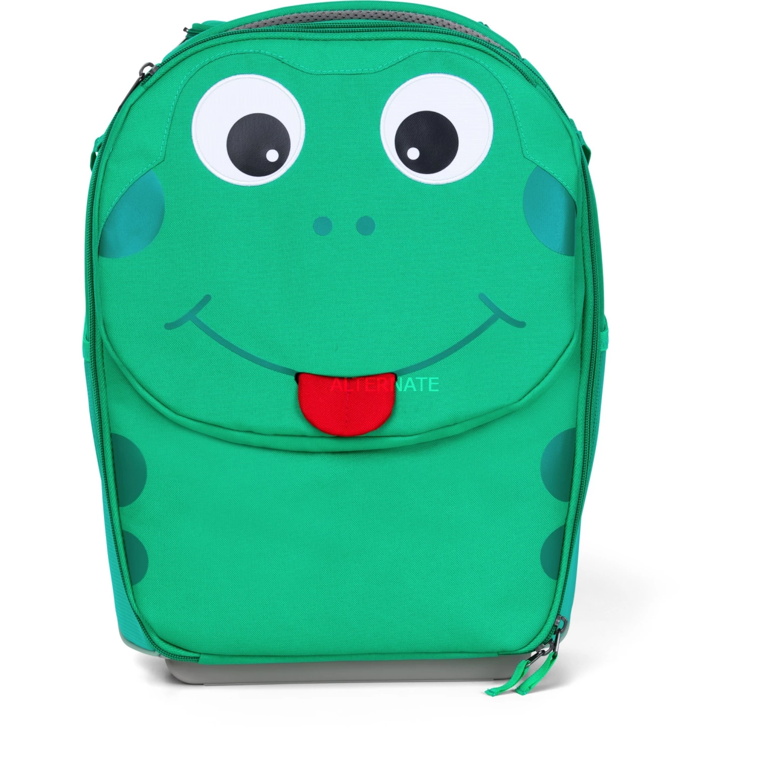 Kinderrucksäcke Affenzahn Kinderkoffer Finn Frosch (grün) 2 Kinderrucksäcke Affenzahn Kinderkoffer Finn Frosch (grün) – Bild 2