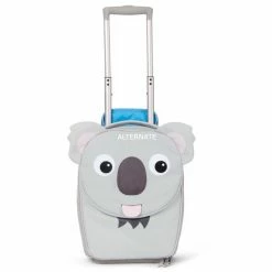 Kinderrucksäcke Affenzahn Kinderkoffer Karla Koala, Trolley (grau/pink)