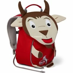 Kinderrucksäcke Affenzahn Kleiner Freund 1. FC Köln Hennes, Rucksack (braun/dunkelrot)