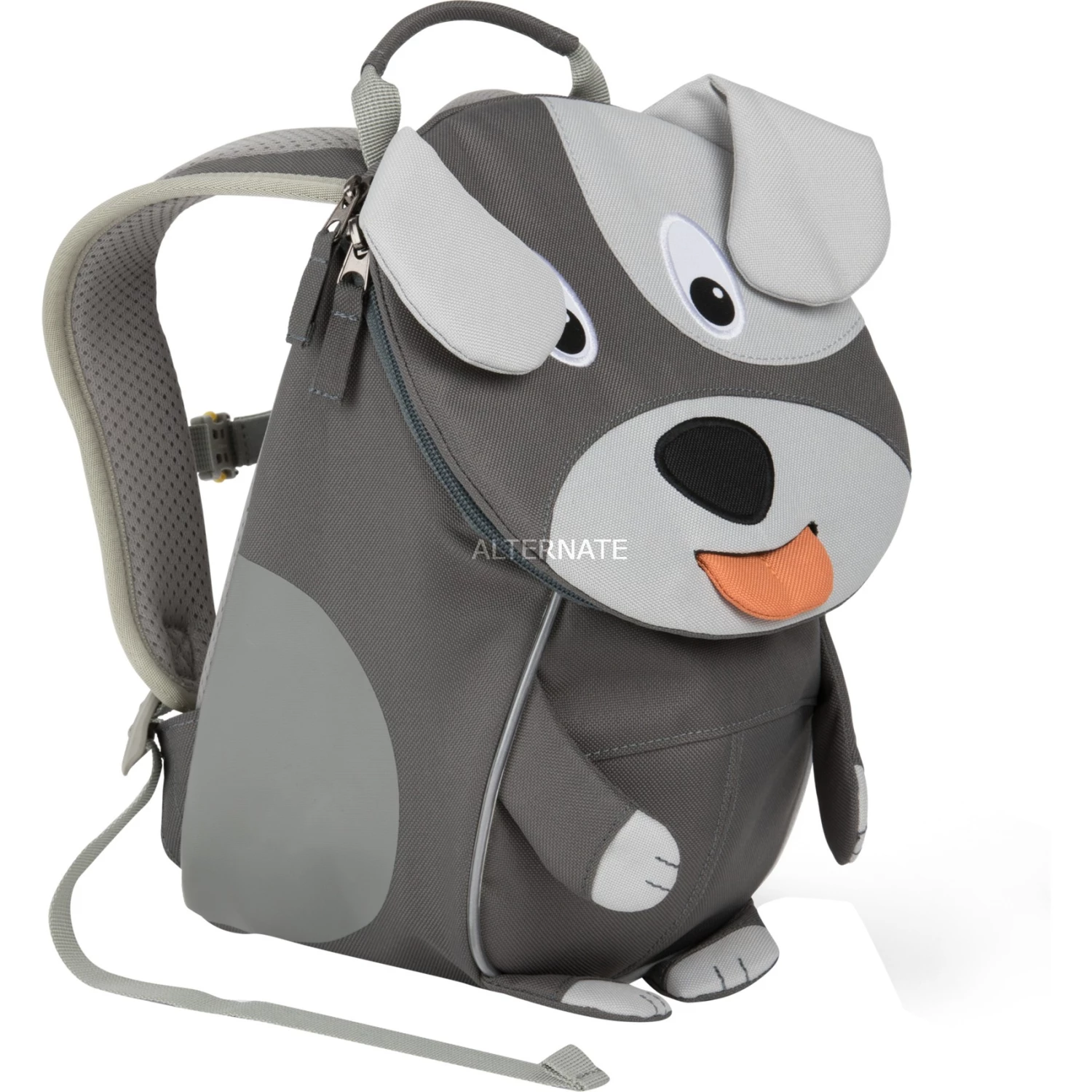 Kinderrucksäcke Affenzahn Kleiner Freund Hund, Rucksack (grau/weiß) 1 Kinderrucksäcke Affenzahn Kleiner Freund Hund, Rucksack (grau/weiß)