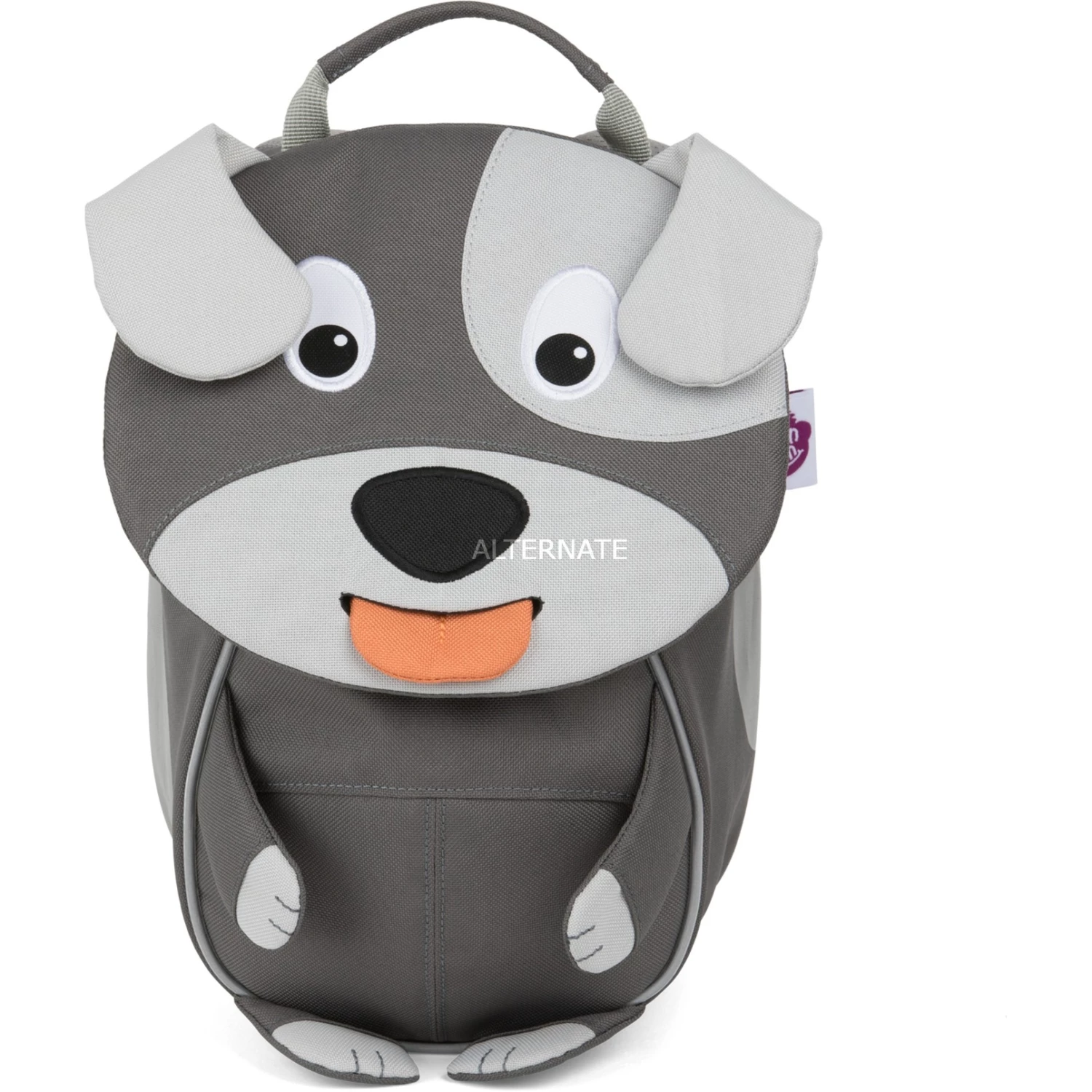 Kinderrucksäcke Affenzahn Kleiner Freund Hund, Rucksack (grau/weiß) 2 Kinderrucksäcke Affenzahn Kleiner Freund Hund, Rucksack (grau/weiß) – Bild 2
