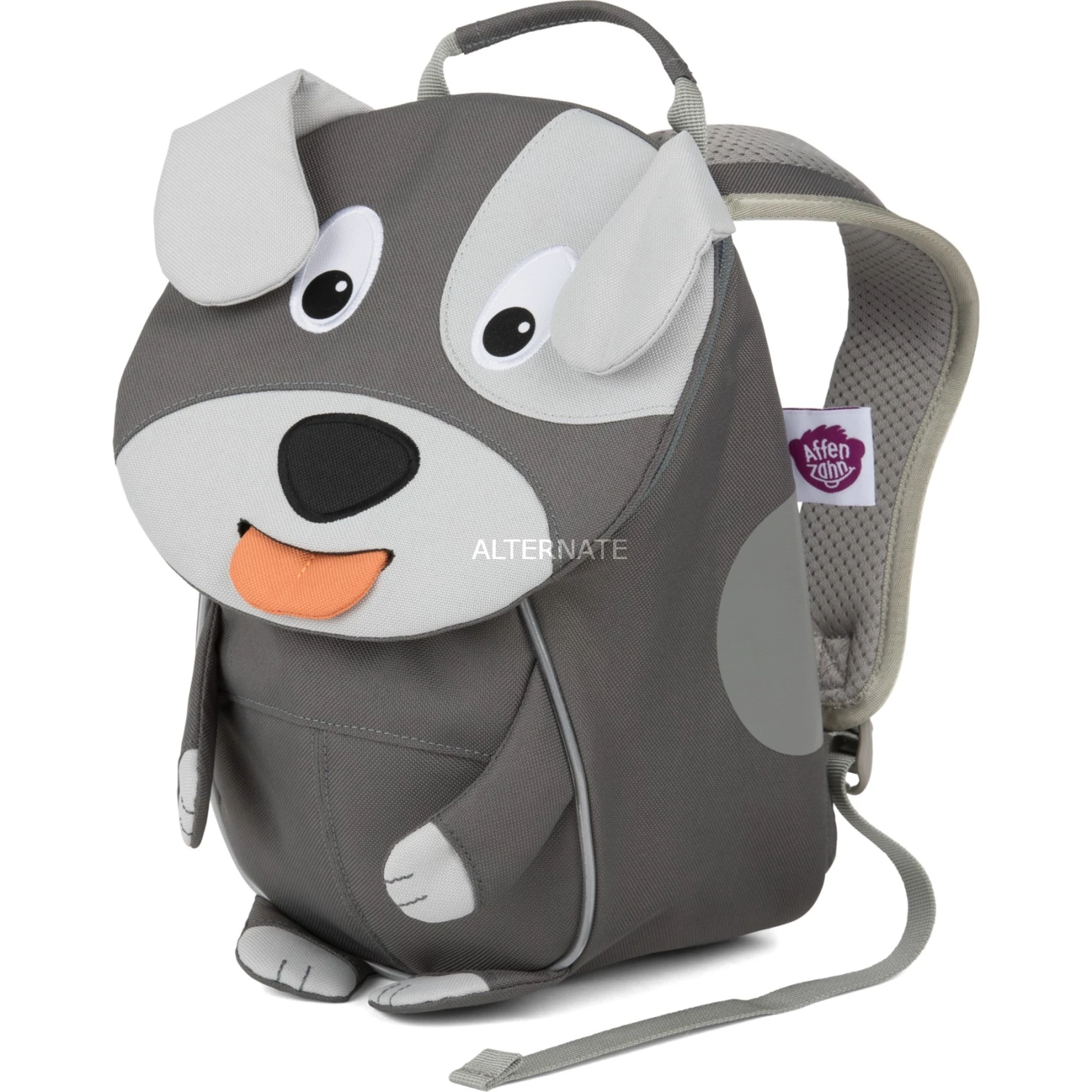 Kinderrucksäcke Affenzahn Kleiner Freund Hund, Rucksack (grau/weiß) 3 Kinderrucksäcke Affenzahn Kleiner Freund Hund, Rucksack (grau/weiß) – Bild 3