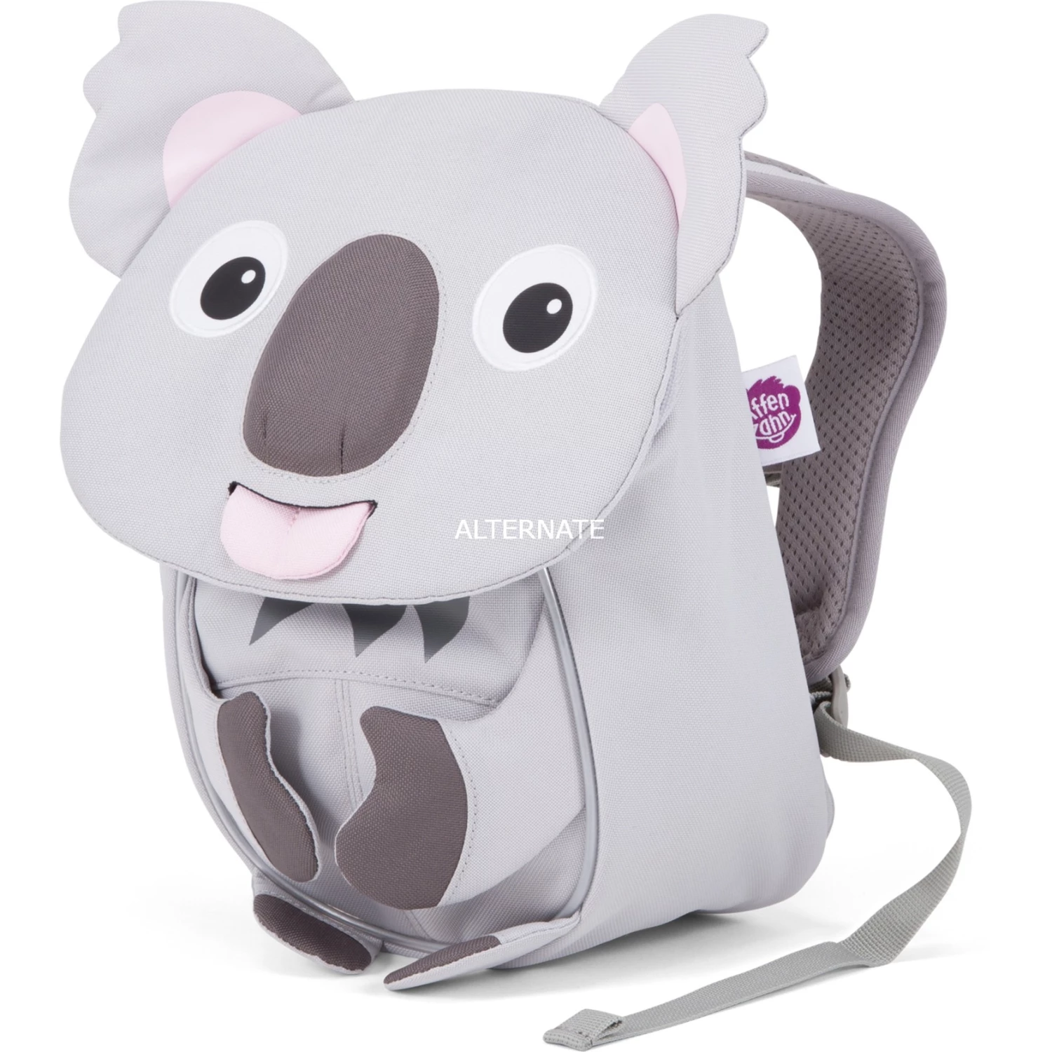 Kinderrucksäcke Affenzahn Kleiner Freund Koala, Rucksack (grau/pink) 4 Kinderrucksäcke Affenzahn Kleiner Freund Koala, Rucksack (grau/pink) – Bild 4