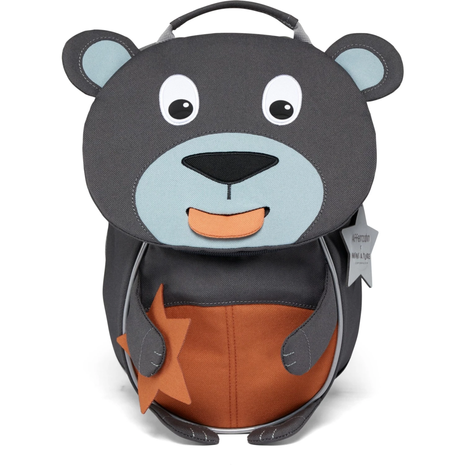 Kinderrucksäcke Affenzahn Kleiner Freund Mini A Ture Bär, Rucksack (dunkelblau, Mit Mini A Ture-Stern) 2 Kinderrucksäcke Affenzahn Kleiner Freund Mini A Ture Bär, Rucksack (dunkelblau, Mit Mini A Ture-Stern) – Bild 2
