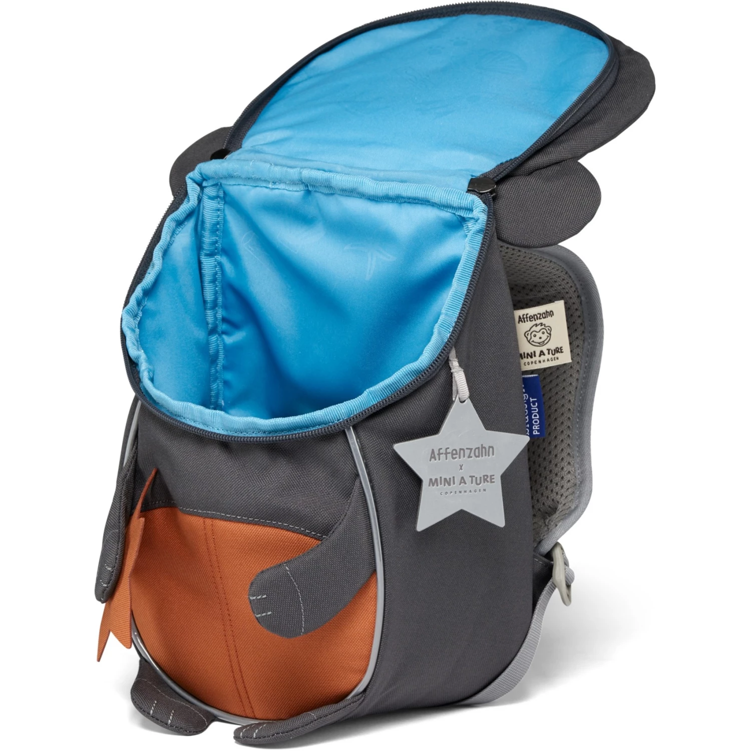 Kinderrucksäcke Affenzahn Kleiner Freund Mini A Ture Bär, Rucksack (dunkelblau, Mit Mini A Ture-Stern) 6 Kinderrucksäcke Affenzahn Kleiner Freund Mini A Ture Bär, Rucksack (dunkelblau, Mit Mini A Ture-Stern) – Bild 6