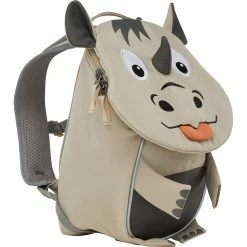 Kinderrucksäcke Affenzahn Kleiner Freund Nashorn, Rucksack (beige/grau)