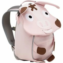 Kinderrucksäcke Affenzahn Kleiner Freund Tonie Schwein, Rucksack (pink/braun)
