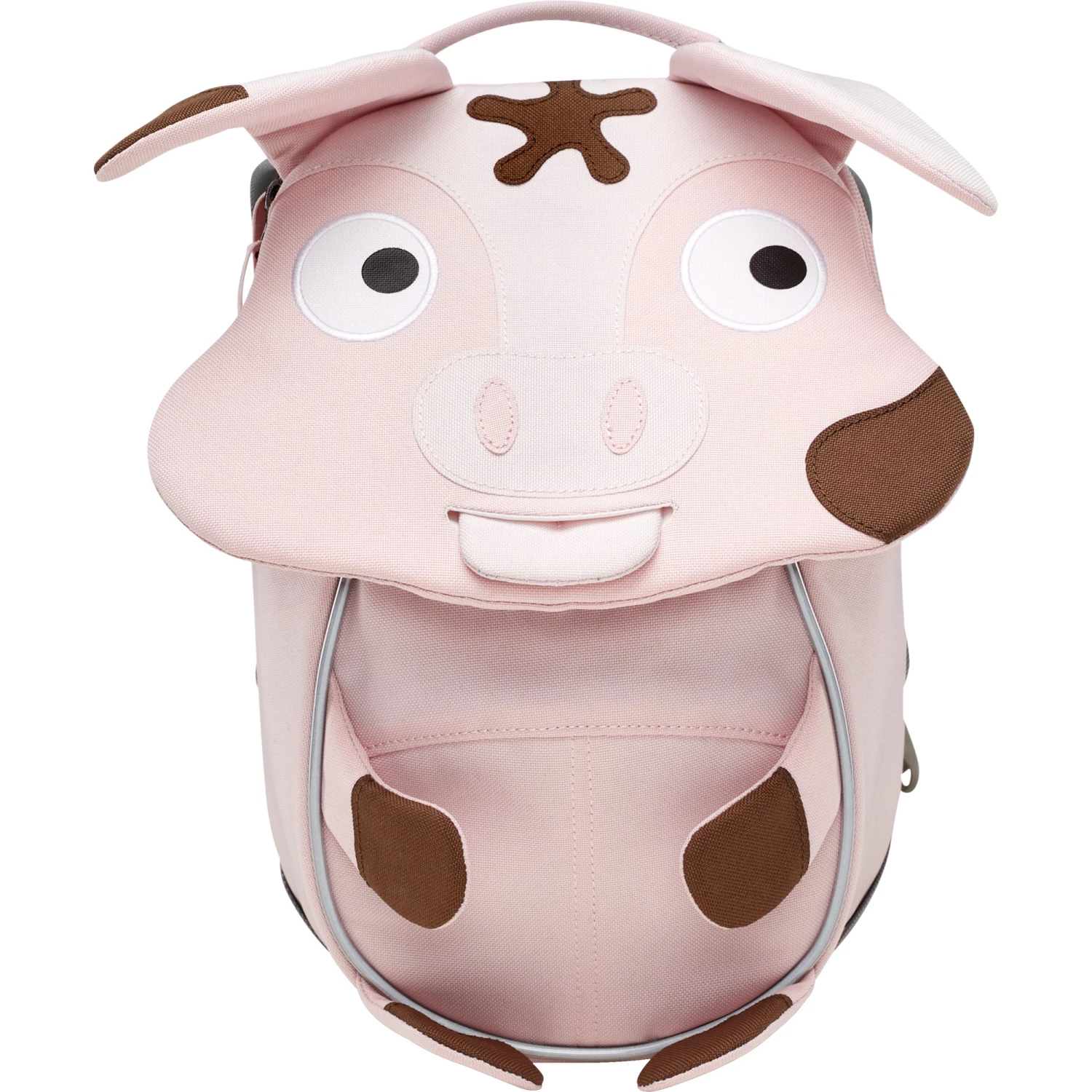 Kinderrucksäcke Affenzahn Kleiner Freund Tonie Schwein, Rucksack (pink/braun) 2 Kinderrucksäcke Affenzahn Kleiner Freund Tonie Schwein, Rucksack (pink/braun) – Bild 2