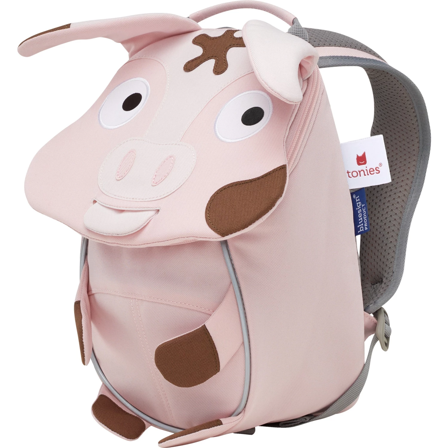 Kinderrucksäcke Affenzahn Kleiner Freund Tonie Schwein, Rucksack (pink/braun) 4 Kinderrucksäcke Affenzahn Kleiner Freund Tonie Schwein, Rucksack (pink/braun) – Bild 4