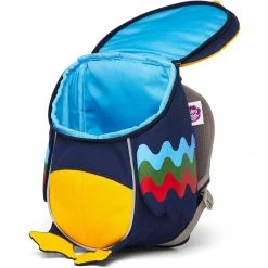 Kinderrucksäcke Affenzahn Kleiner Freund Tukan, Rucksack (blau/gelb) -Outdoor-Spielzeug Verkäufe Affenzahn Kleiner Freund Tukan Rucksack@@1866659 5