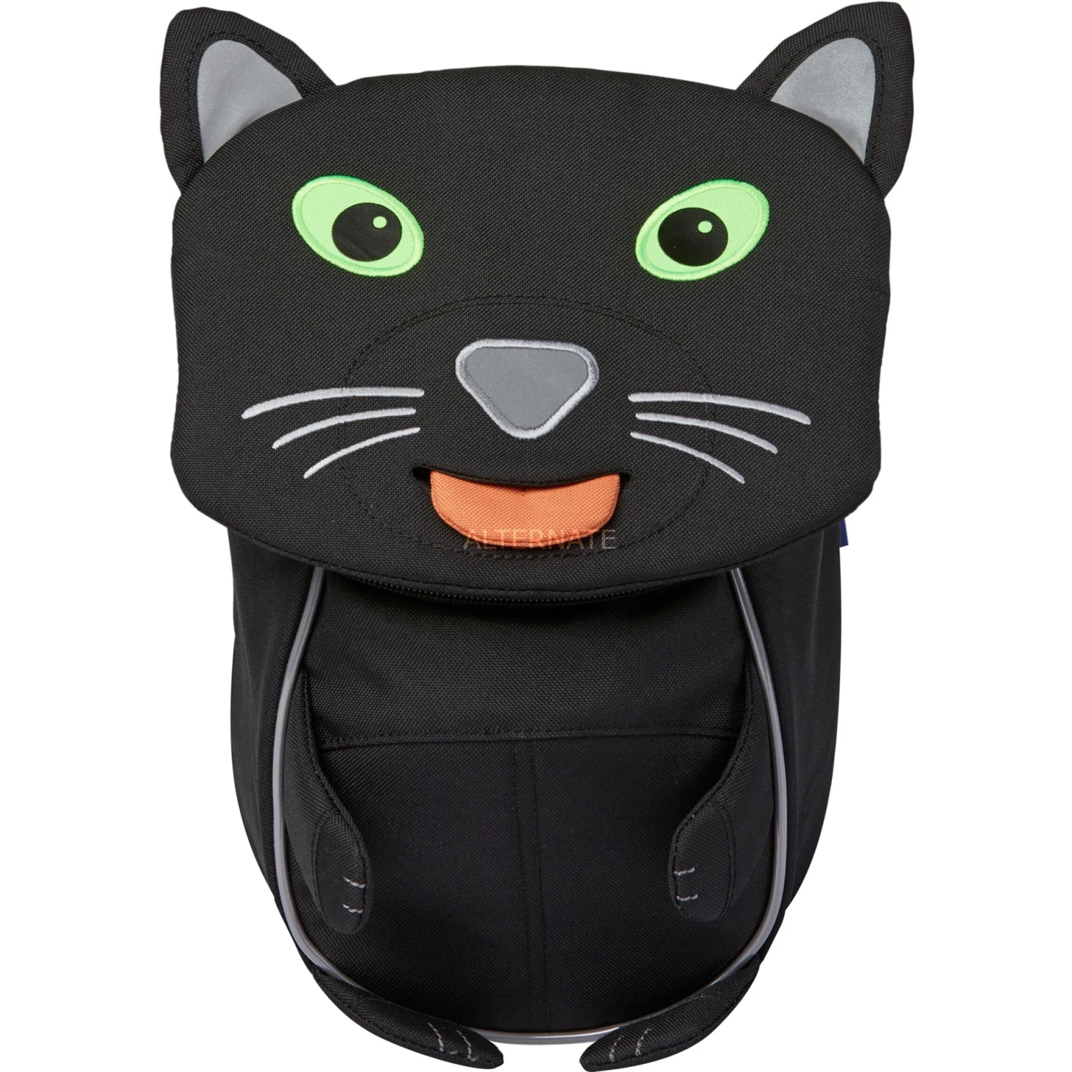 Kinderrucksäcke Affenzahn Kleines Rucksäckchen Panter, Rucksack (schwarz/grün) 2 Kinderrucksäcke Affenzahn Kleines Rucksäckchen Panter, Rucksack (schwarz/grün) – Bild 2