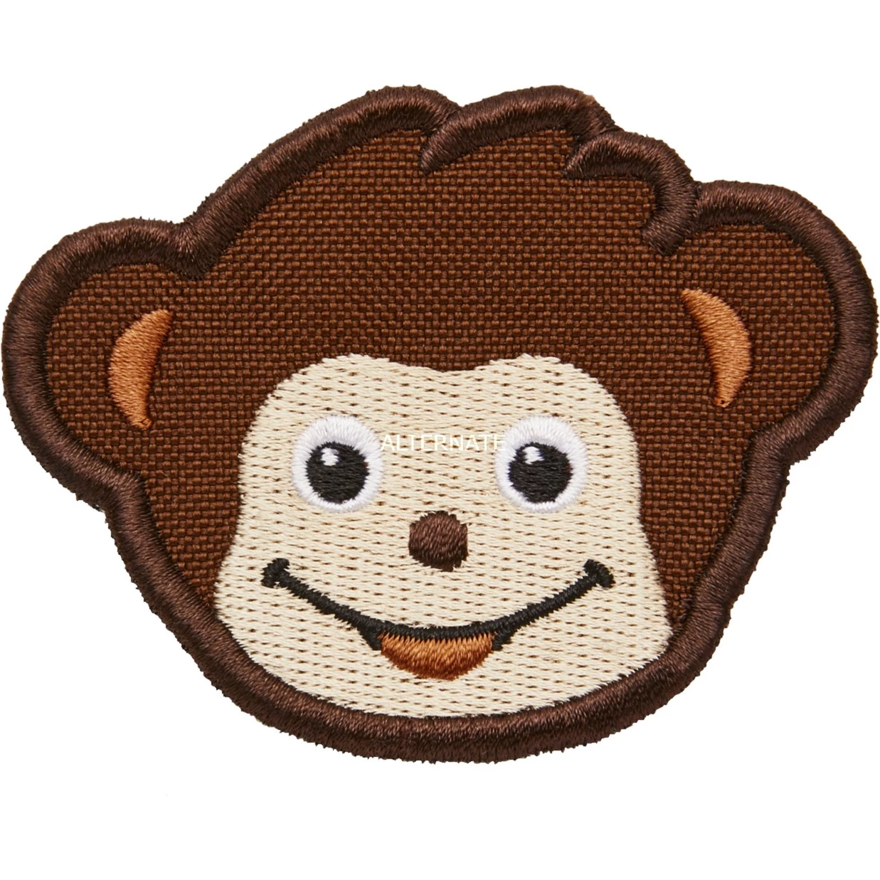 Kinderrucksäcke Affenzahn Klett-Badge Affenzahn, Patch (braun) 1 Kinderrucksäcke Affenzahn Klett-Badge Affenzahn, Patch (braun)
