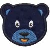 Kinderrucksäcke Affenzahn Klett-Badge Bär, Patch (blau)
