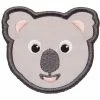 Kinderrucksäcke Affenzahn Klett-Badge Koala, Patch (grau)