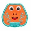 Kinderrucksäcke Affenzahn Klett-Badge Krabbe, Patch (orange)