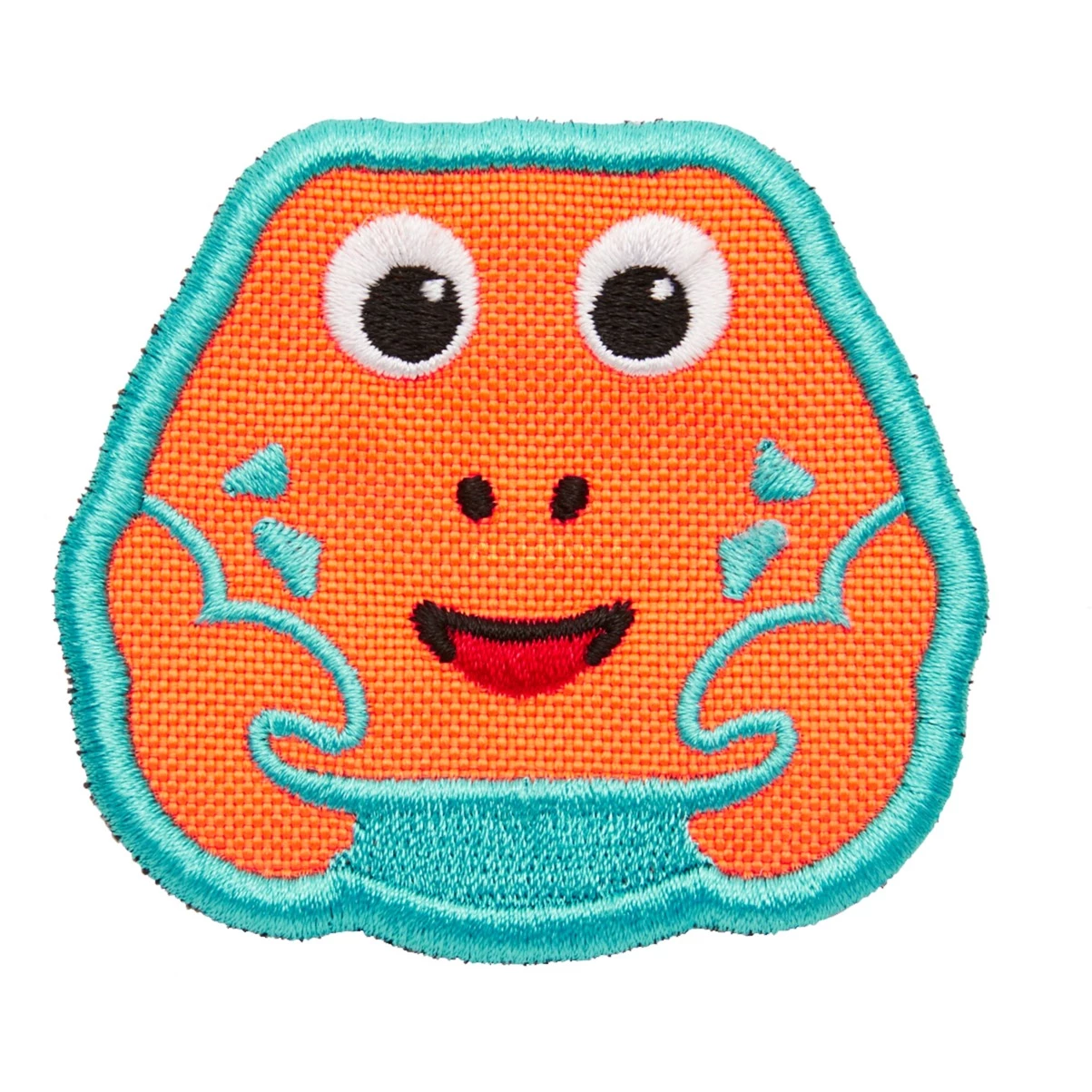 Kinderrucksäcke Affenzahn Klett-Badge Krabbe, Patch (orange) 1 Kinderrucksäcke Affenzahn Klett-Badge Krabbe, Patch (orange)