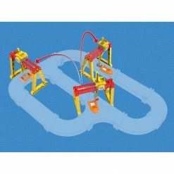 Wasserspielzeug Aquaplay ContainerCrane Set, Bahn (gelb/rot) -Outdoor-Spielzeug Verkäufe Aquaplay ContainerCrane Set Bahn@@1393650 3