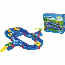 Wasserspielzeug Aquaplay SuperSet, Bahn (blau/gelb)