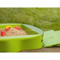 Gartenspielgeräte BIG Sandy + Hard-Cover, Sandkasten (dunkelgrün/hellgrün) -Outdoor-Spielzeug Verkäufe BIG Sandy Hard Cover Sandkasten@@1ssifb3w 4