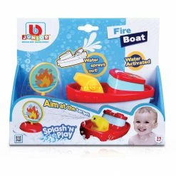 Outdoor-Spielzeug Verkäufe -Outdoor-Spielzeug Verkäufe Bburago BB Junior Fire Boat mit Spritze und Zielscheibe Wasserspielzeug@@1767877 1