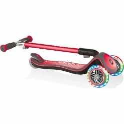 GLOBBER Elite Deluxe Mit Leuchtrollen, Scooter (rot) -Outdoor-Spielzeug Verkäufe GLOBBER Elite Deluxe mit Leuchtrollen Scooter@@1700342 5