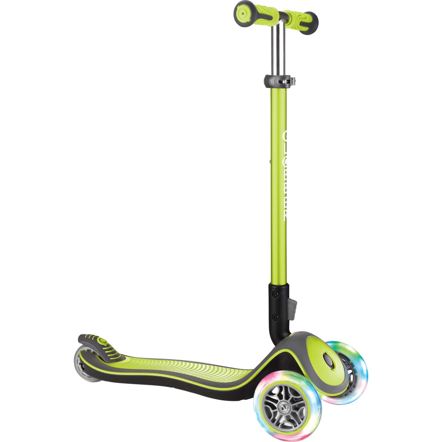 GLOBBER Elite Deluxe Mit Leuchtrollen, Scooter (hellgrün) 1 GLOBBER Elite Deluxe Mit Leuchtrollen, Scooter (hellgrün)
