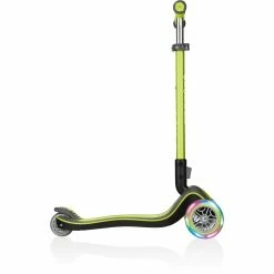 GLOBBER Elite Deluxe Mit Leuchtrollen, Scooter (hellgrün) 8 GLOBBER Elite Deluxe Mit Leuchtrollen, Scooter (hellgrün) -Outdoor-Spielzeug Verkäufe GLOBBER Elite Deluxe mit Leuchtrollen Scooter@@1so7ge01 2