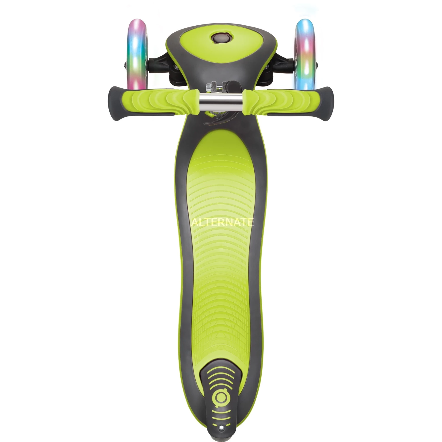 GLOBBER Elite Deluxe Mit Leuchtrollen, Scooter (hellgrün) 5 GLOBBER Elite Deluxe Mit Leuchtrollen, Scooter (hellgrün) – Bild 5