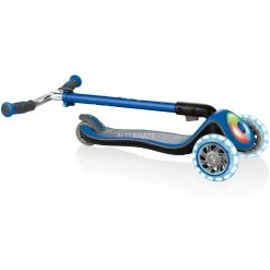GLOBBER Elite Prime Mit Leuchtrollen Und Flashlight, Scooter (blau/schwarz) -Outdoor-Spielzeug Verkäufe GLOBBER Elite Prime mit Leuchtrollen und Flashlight Scooter@@1so7ge03 2