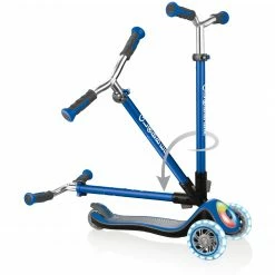 GLOBBER Elite Prime Mit Leuchtrollen Und Flashlight, Scooter (blau/schwarz) -Outdoor-Spielzeug Verkäufe GLOBBER Elite Prime mit Leuchtrollen und Flashlight Scooter@@1so7ge03 4