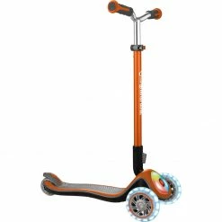 GLOBBER Elite Prime Mit Leuchtrollen Und Flashlight, Scooter (kupfer/schwarz)