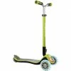 GLOBBER Elite Prime Mit Leuchtrollen Und Flashlight, Scooter (hellgrün/schwarz)