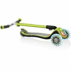 GLOBBER Elite Prime Mit Leuchtrollen Und Flashlight, Scooter (hellgrün/schwarz) -Outdoor-Spielzeug Verkäufe GLOBBER Elite Prime mit Leuchtrollen und Flashlight Scooter@@1so7ge06 2