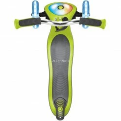 GLOBBER Elite Prime Mit Leuchtrollen Und Flashlight, Scooter (hellgrün/schwarz) -Outdoor-Spielzeug Verkäufe GLOBBER Elite Prime mit Leuchtrollen und Flashlight Scooter@@1so7ge06 3