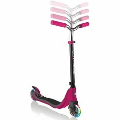 GLOBBER Flow 125 Mit Leuchtrollen, Scooter (pink/grau) -Outdoor-Spielzeug Verkäufe GLOBBER Flow 125 mit Leuchtrollen Scooter@@1700360 5