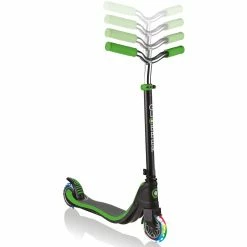 GLOBBER Flow 125 Mit Leuchtrollen, Scooter (grün/schwarz) -Outdoor-Spielzeug Verkäufe GLOBBER Flow 125 mit Leuchtrollen Scooter@@1700363 5