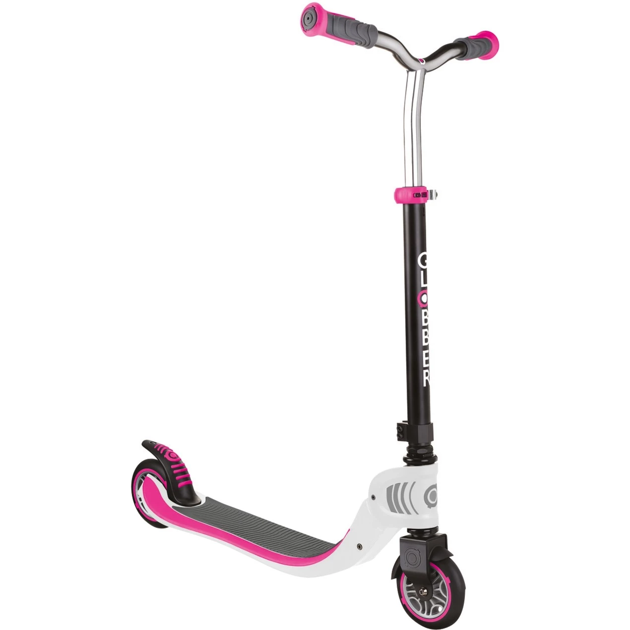 GLOBBER Flow Foldable 125, Scooter (pink/weiß) 1 GLOBBER Flow Foldable 125, Scooter (pink/weiß)