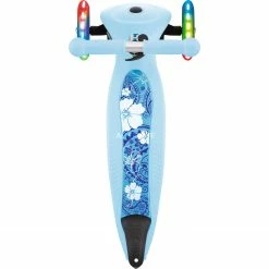 GLOBBER Junior Foldable Fantasy Lights, Scooter (blau, Pastellblau-Flowers) -Outdoor-Spielzeug Verkäufe GLOBBER Junior Foldable Fantasy Lights Scooter@@1818460 3